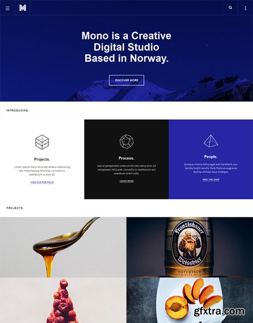 JoomlArt - JA Mono v1.0.4 - Responsive Joomla template for Creative Business