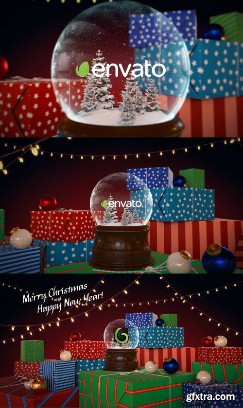 Videohive Christmas Snow Globe 18849550