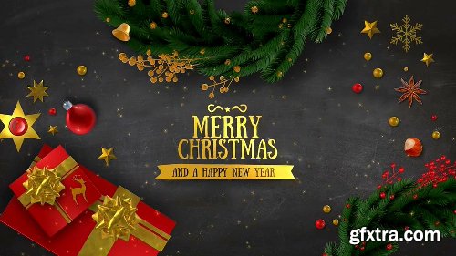 Videohive 6 Christmas Greeting Cards 18855075