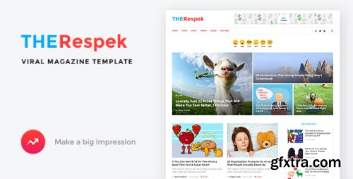 ThemeForest - TheRespek - Viral Magazine Template 18869550