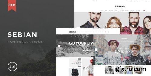 ThemeForest - SEBIAN - Multi Purpose eCommerce PSD Template 11569658