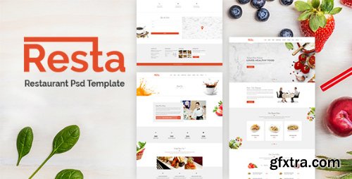 ThemeForest - Resta - Restaurant PSD Template 18720225