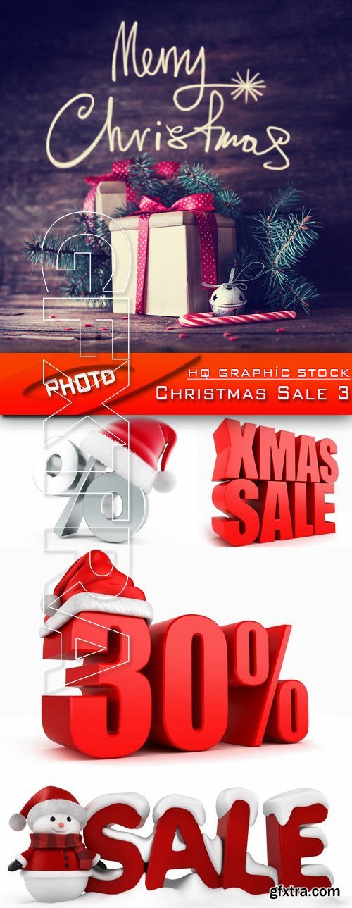 Stock Photo - Christmas Sale 3