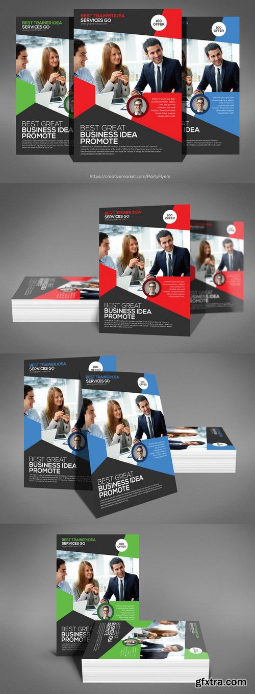 CM - Business Flyer Psd Template 746541