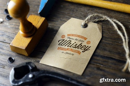 Logo Label Mock-Up Set