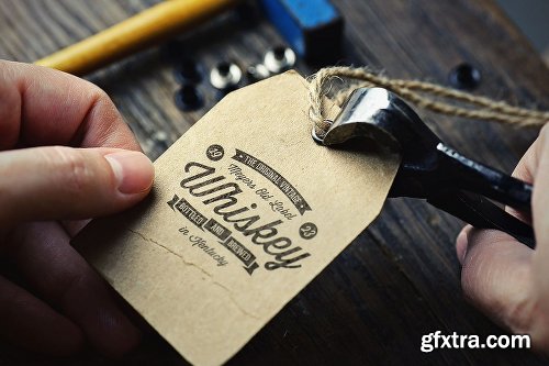 Logo Label Mock-Up Set