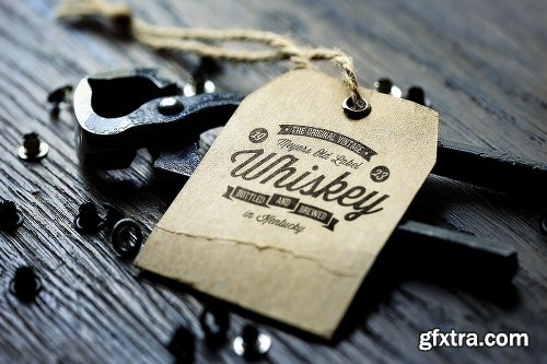 Logo Label Mock-Up Set