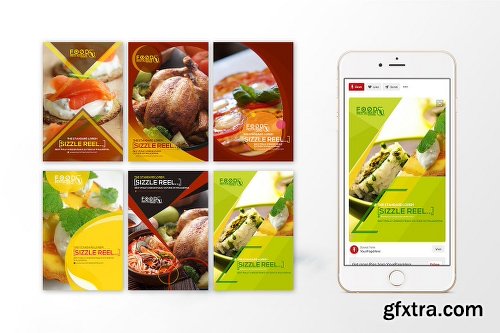 30 Pinterest ad banners-Food & Restaurant