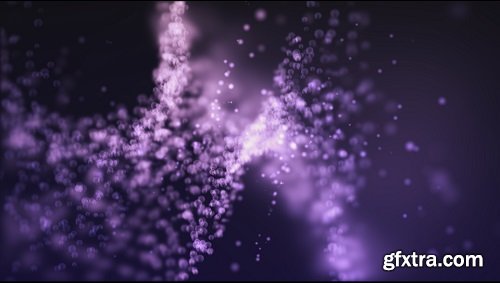 Purple bubbles background