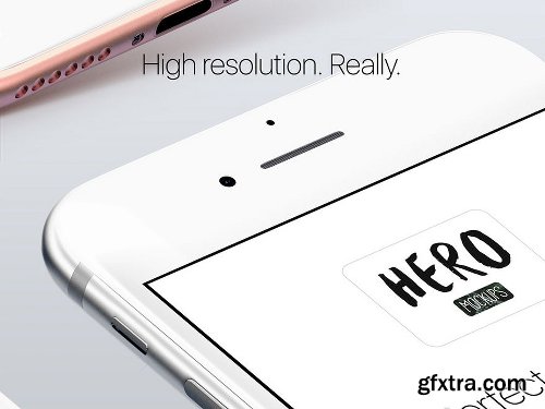 HERO iPhone 7 Mockups