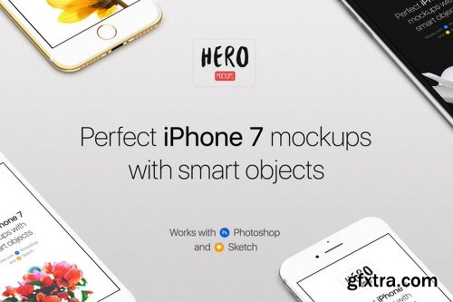 HERO iPhone 7 Mockups