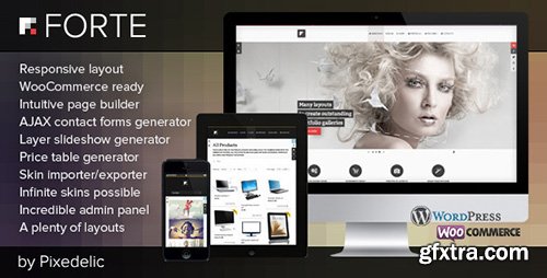 ThemeForest - Forte v3.0.4 - Multipurpose WP Theme (WooCommerce Ready) - 3888979