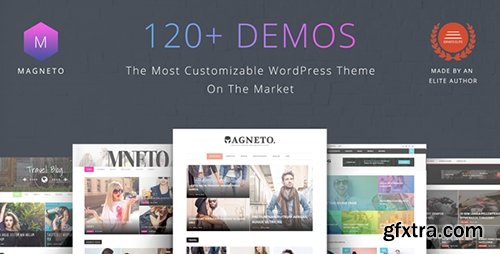 ThemeForest - Magneto v1.0 - Multi Concept Newspaper / News / Magazine / Blog WordPress Theme - 15884091