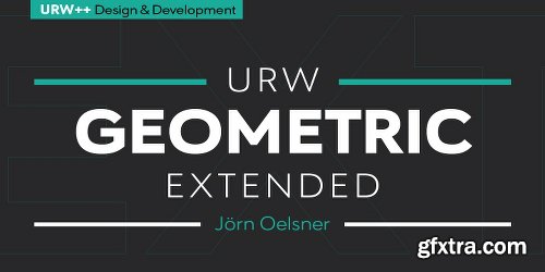 URW Geometric Extended Font Family 20 Fonts