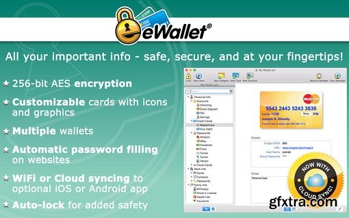 eWallet 8.3.1 (Mac OS X)