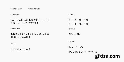 FORMATIF STD Font Family 10 Fonts