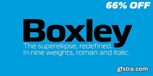 Boxley Font Family 18 Fonts