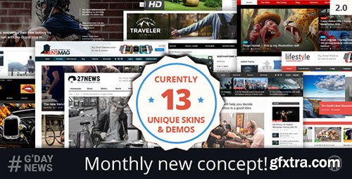 ThemeForest - GDN v2.0 - Magazine Theme - 16897309