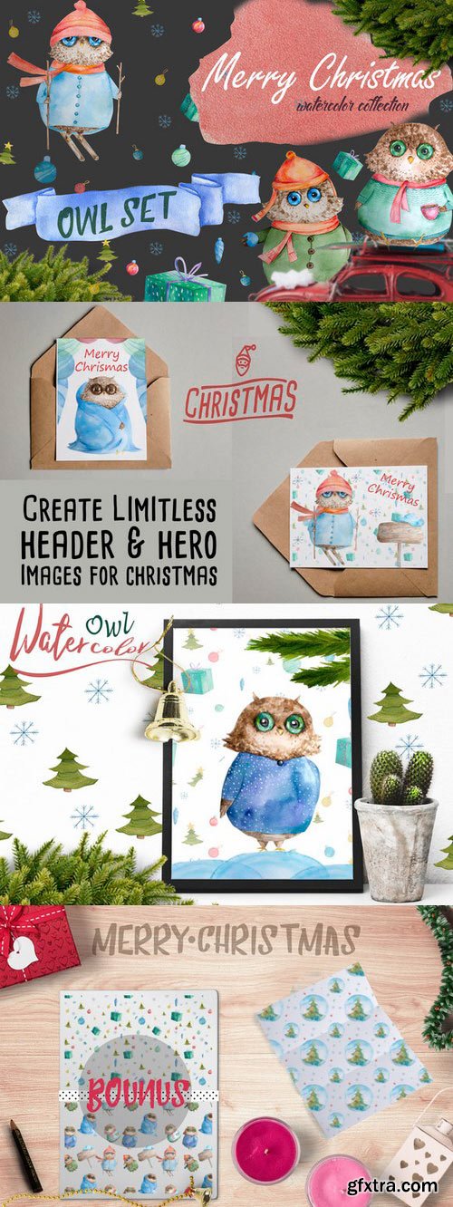 CM - Christmas Owl 1073962