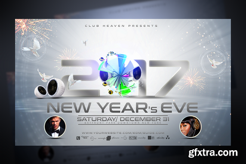 CM - New Years Eve Flyer Template 959956