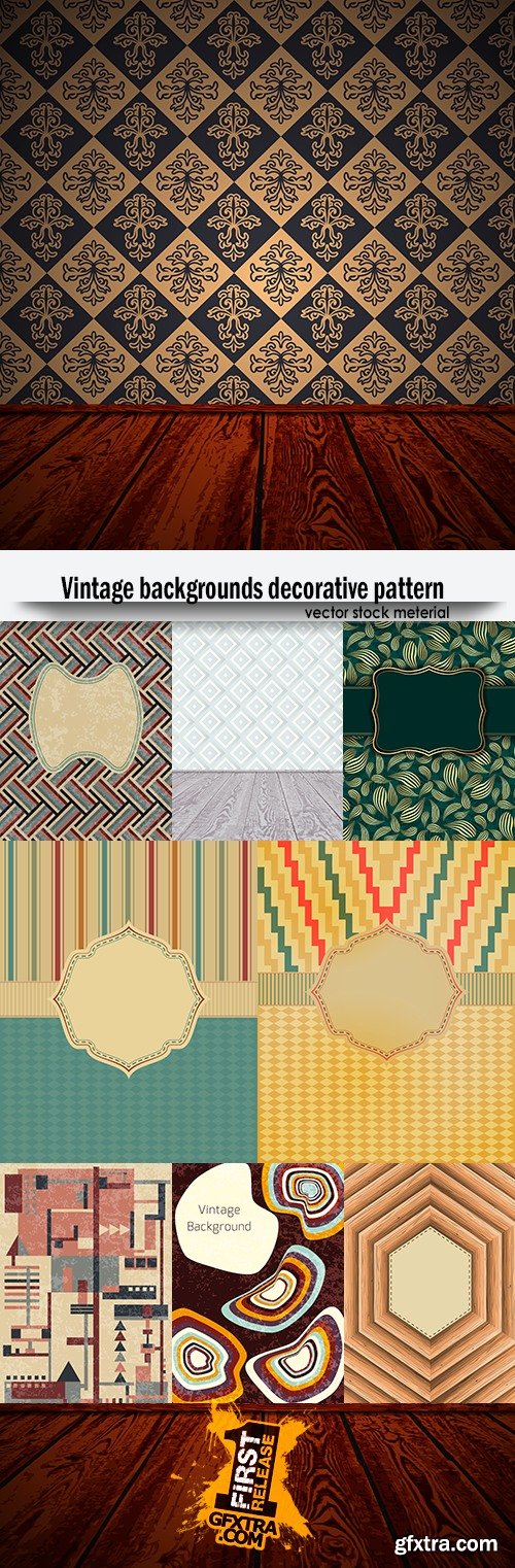 Vintage backgrounds decorative pattern