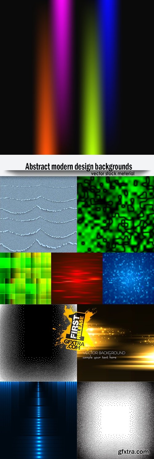 Abstract modern design backgrounds