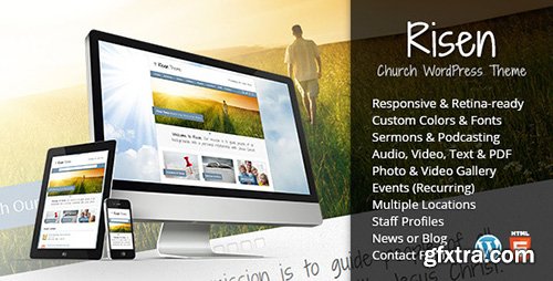 ThemeForest - Risen v2.3.1 - Church WordPress Theme (Responsive) - 2632774