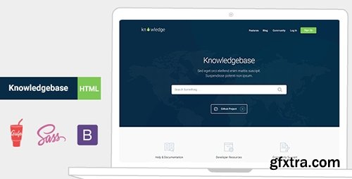 ThemeForest - Knowledge v1.0 - Knowledgebase Documentation HTMl Template - 16046092