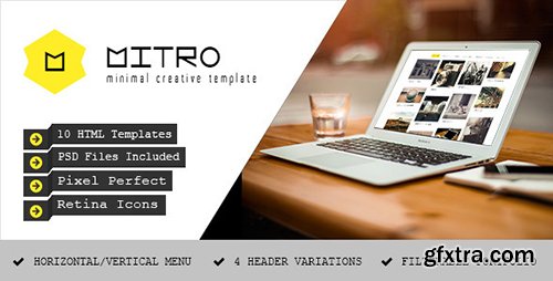 ThemeForest - Mitro v1.0 - Minimal HTML Template - 7301527