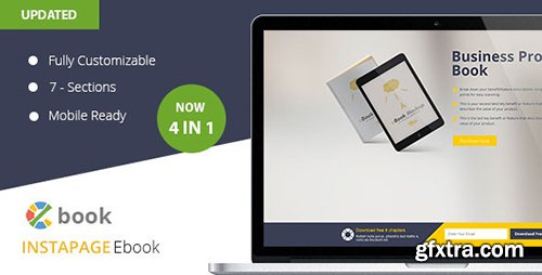 ThemeForest - Ebook v1.0 - Instapage Landing Page Template - 12725579