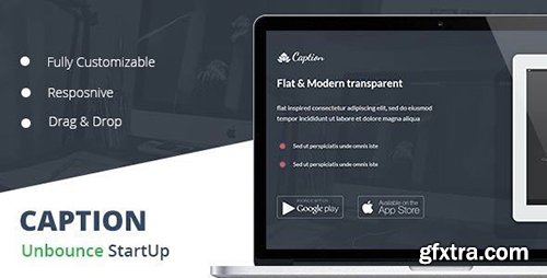 ThemeForest - Caption v1.0 - Flat Startup Unbounce Landing Page - 11062521