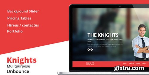 ThemeForest - Knights v1.0 - Multipurpose UnbounceTemplate - 11025818