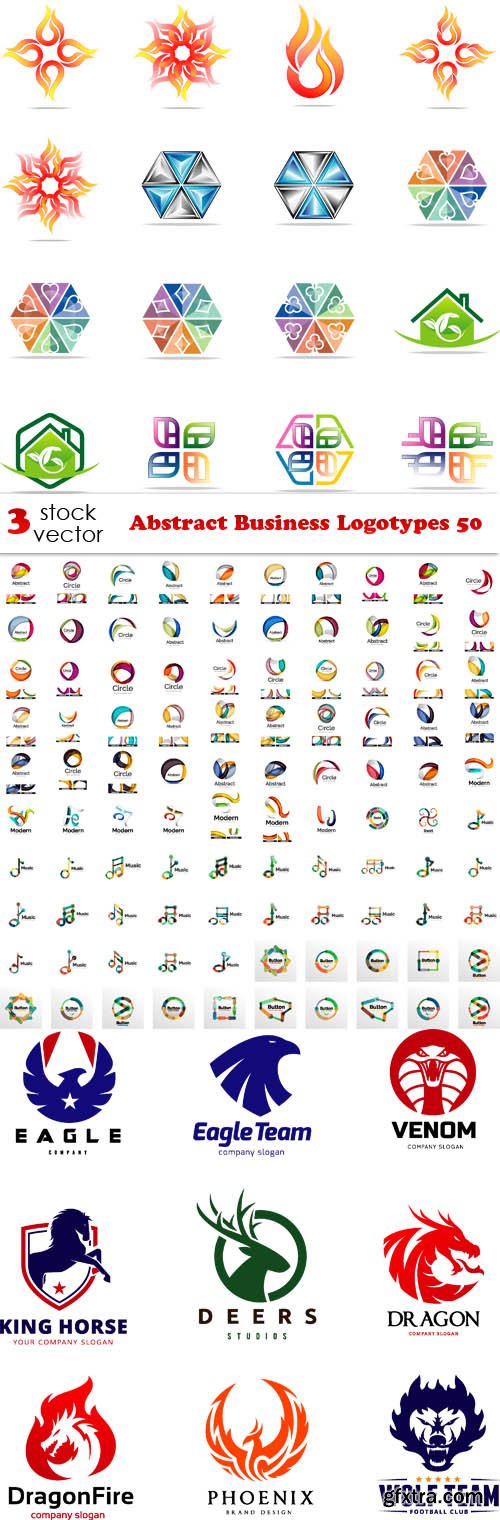 Vectors - Abstract Business Logotypes 50