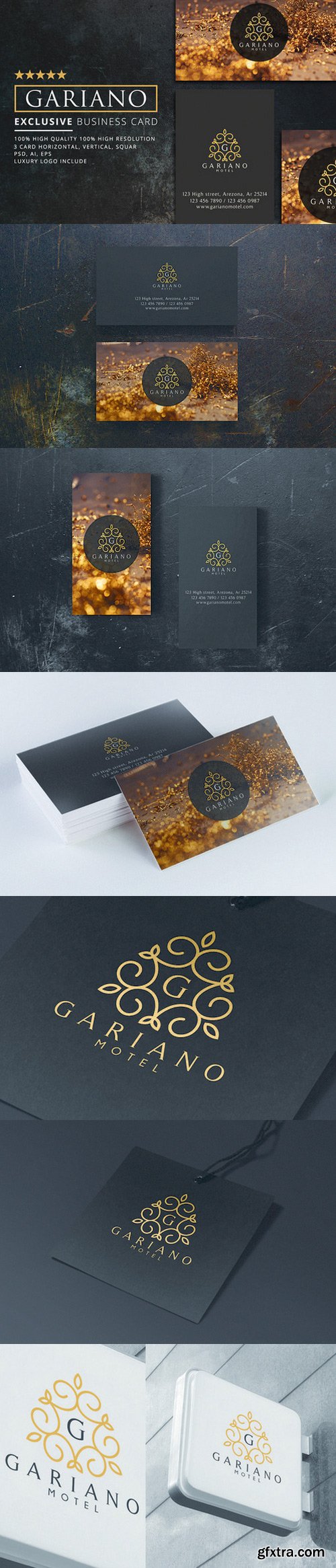 CM - Gariano Luxury Business Card 3 in 1 1015971