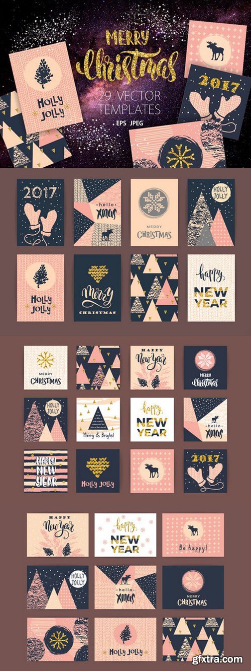 CM - 29 Christmas and New Year templates 1018043