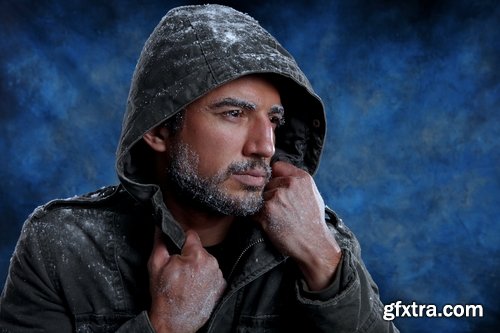 Collection of man in warm jacket clothes 25 HQ Jpeg