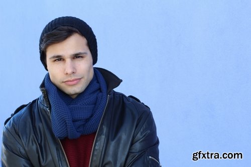 Collection of man in warm jacket clothes 25 HQ Jpeg