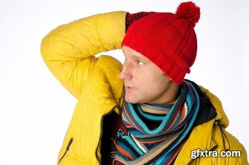 Collection of man in warm jacket clothes 25 HQ Jpeg