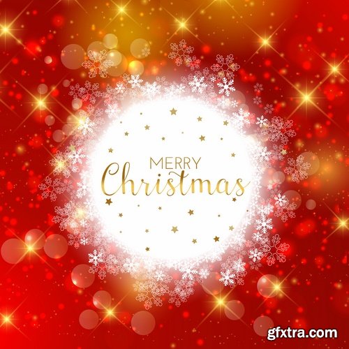 Collection of New Year illustration Christmas decoration gift holiday tree toy logo 2-25 HQ Jpeg