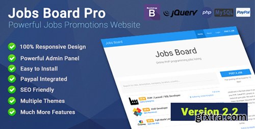 CodeCanyon - Jobs Board Pro v2.2 - 14427169