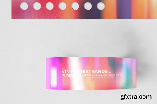 Graphicriver Vinyl Wristbands Mockup Vol3 18715503