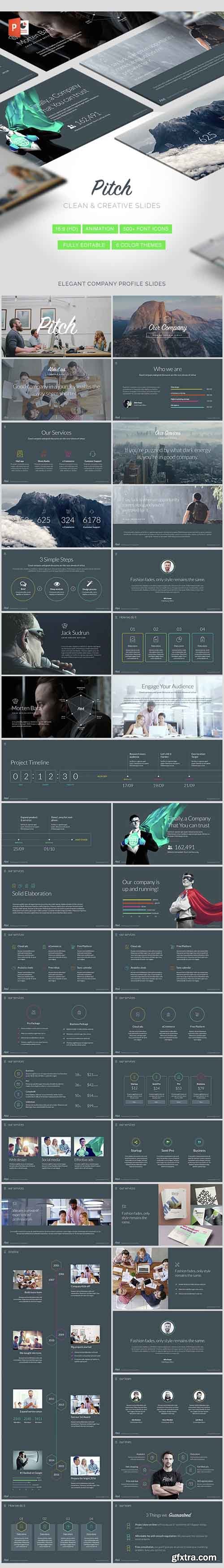 GR - Pitch - Modern Powerpoint Template 14721836