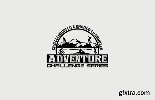 Graphicriver 10 Adventure Badges and Logo Vol1 12053781