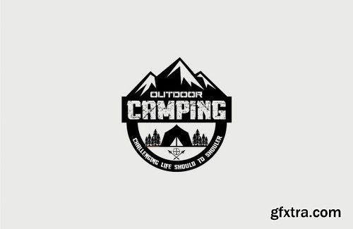 Graphicriver 10 Adventure Badges and Logo Vol1 12053781