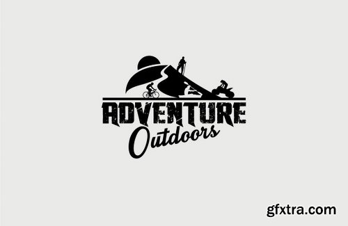 Graphicriver 10 Adventure Badges and Logo Vol1 12053781