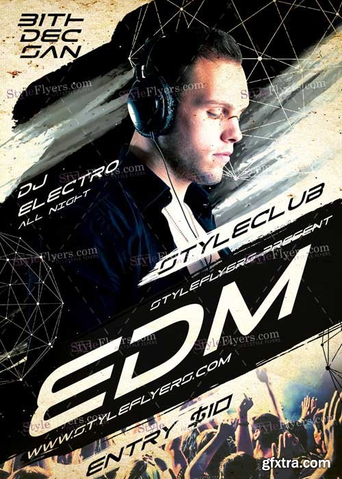 Edm PSD V6 Flyer Template