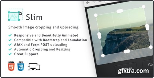 CodeCanyon - Slim Image Cropper v1.1.1 - Image Cropper, Responsive Uploading and Ratio Cropping Plugin - 16364167