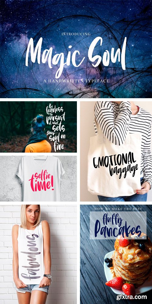 CM 1053207 - Magic Soul - Handwritten Typeface