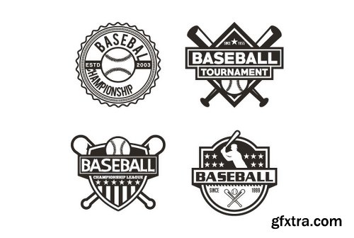 Graphicriver Baseball Badge & Stickers 3 15369260