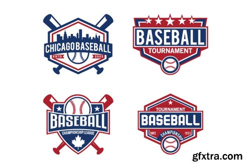 Graphicriver Baseball Badge & Stickers 3 15369260